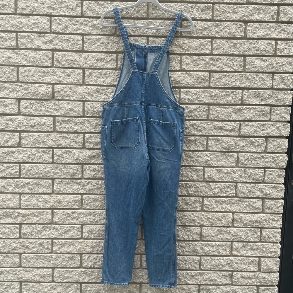 Madewell Women's Denim Dungaree Overalls Size Small - Picture 8 of 11